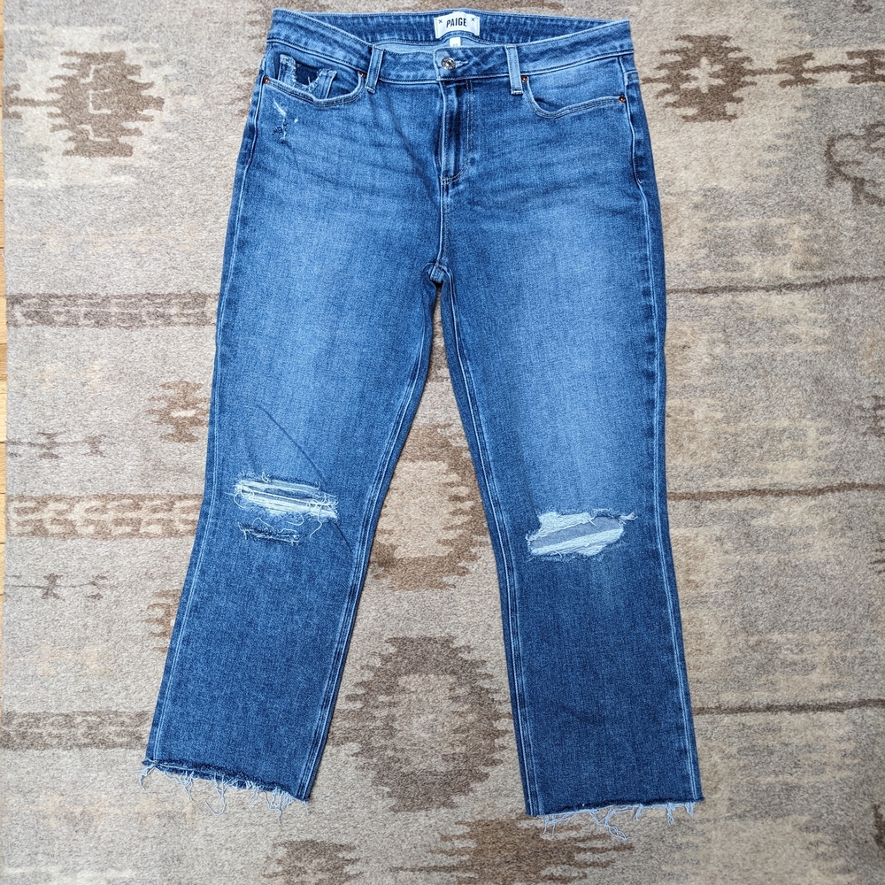 Paige High Rise Modern Crop Jeans